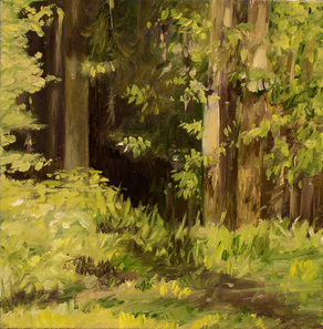 Vermont Fairy Trees Oil on Canvas by laurierohner.com