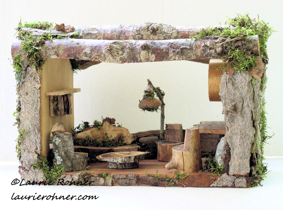 Moss Fairy House Woodland Lounge Garden Cottage