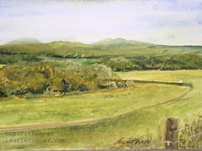 Watercolor on Paper Vermont by laurierohner.com
