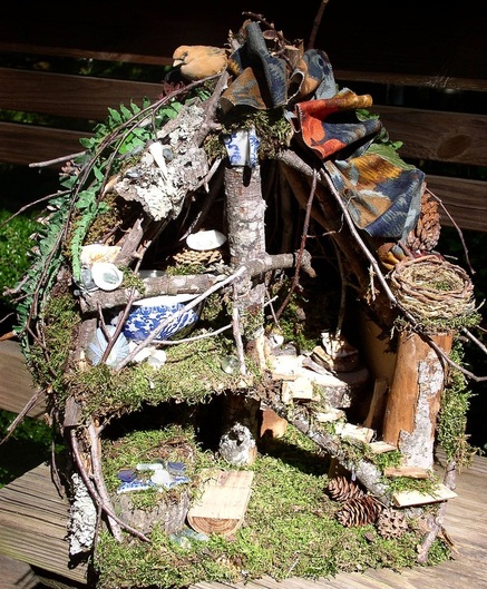 Two story large fairy house laurierohner.com